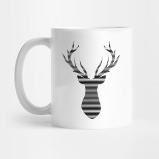 Striped Deer Mug